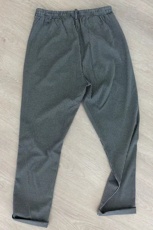 Checkered Work Pants Gray Size M thumbnail 4