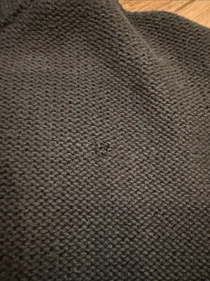 Quince Black 100% Cotton Button-Front Cropped Cardigan Size XL - C30-126 thumbnail 8