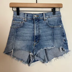 REVICE- Venus Star Denim Jean Shorts Distressed Raw Hem Festival Boho Summer thumbnail 2
