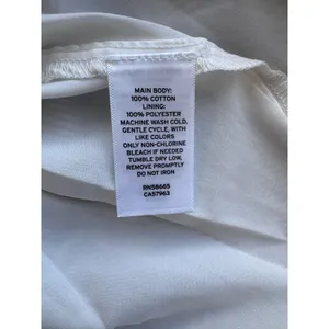 Caslon Striped Cotton Midi Dress Gray White Sleeveless Ruffle Summer M coastal thumbnail 7