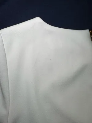 Betsey Johnson White Black Stripe Shift Dress Size 6 Bridal Sorority thumbnail 10