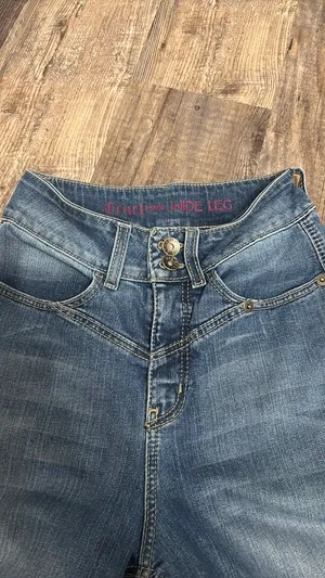 Cruel Girl Wide Leg Jeans High Waisted western trousers thumbnail 5