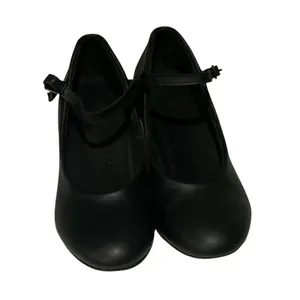 Theatricals Footwear T3100 Black Character Dance Shoes Mary Jane 7.0W 1.5" Heel thumbnail 4