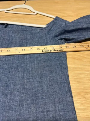 Theory Ulrika B Chambray Denim One Shoulder Dress Blue Size 10 thumbnail 11