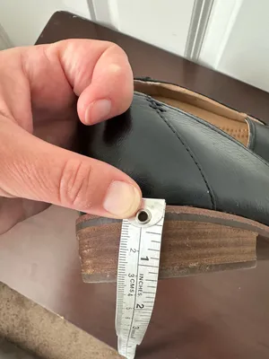 Earth Black Leather Edna Loafer Size 9.5 Wide thumbnail 10