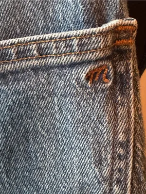 Madewell the perfect vintage Jean raw hem sz 23 EUC thumbnail 7