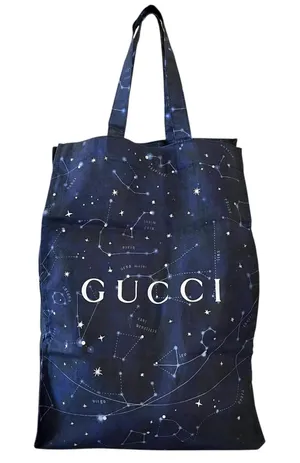 NWOT Gucci Limited Edition Constellation Zodiac Astrology Night Star Tote Bag thumbnail 1