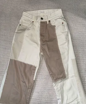 PacSun Patchwork Jeans High-Rise thumbnail 1