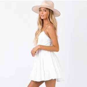 Princess Polly Dlaney Mini Dress in White Size 4 New with tag thumbnail 2