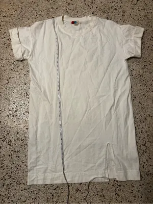 Free people beach oversized off white tshirt dress small thumbnail 9