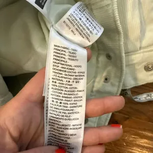 Levi’s mint corduroy Sherpa bomber jacket smwll thumbnail 9