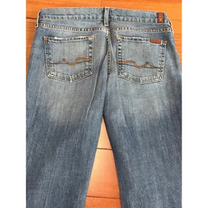 7 For All Mankind Bootcut Jeans Womens Blue Medium Wash U075080UCC-055U Size‎ 30 thumbnail 11