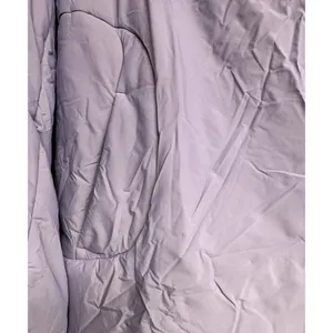 Lululemon Hooded Insulated Wrap Jacket Heathered Light Orbit Women's Size 8‎ thumbnail 8