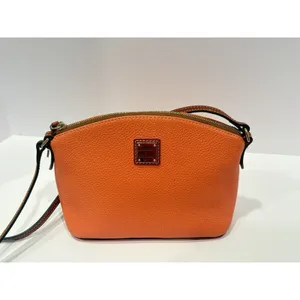 Dooney & Bourke Pebble Grain Suki Crossbody Orange thumbnail 2