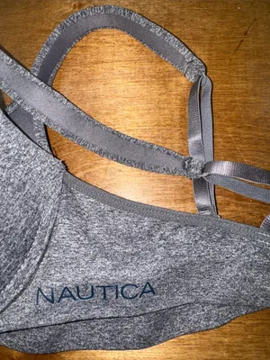 Nautica Intimates Padded Bra - Heather Gray 36B thumbnail 2