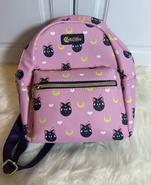 New: Sailor Moon Loungefly Luna Mini‎ Backpack thumbnail 1