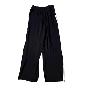 Petal and Pup Black Track Pants White Stripe Wide Leg Size Large Gorpcore Grunge thumbnail 3