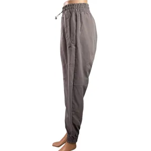 Nike Women's Gray High Rise Workout Running Athletic Jogger Sweat Pants Size S thumbnail 2