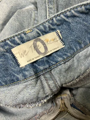 Free People We The Free Denim Skort thumbnail 3