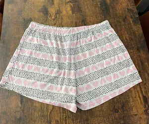 Cynthia Rowley Pajama Shorts Hearts Polka dot thumbnail 7