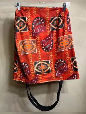 Unisex Boho Maximalist Fabric Tribal Shoulder Tote Bag Casual Everyday Wear|LRG thumbnail 15