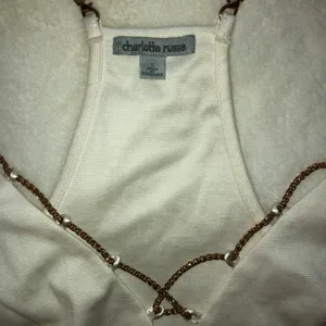 Charlotte Russe White Crop Top thumbnail 3