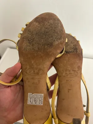 yellow furla heels thumbnail 4
