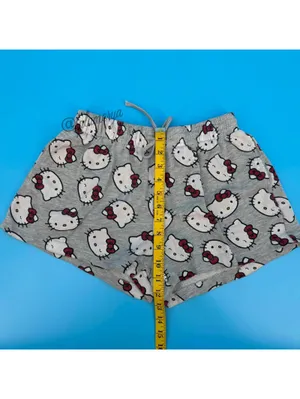 Hello Kitty Women's Sleep Shorts Casual Summer Loungewear Girlhoodcore Size S thumbnail 5