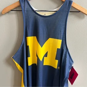 FOCO USA Michigan Wolverines Womens Tie-Breaker Sleeveless Top NWT Size Medium thumbnail 5