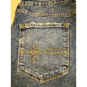 Denizen from Levis Womens High Rise Distressed Denim Shorts Medium Wash Blue thumbnail 7