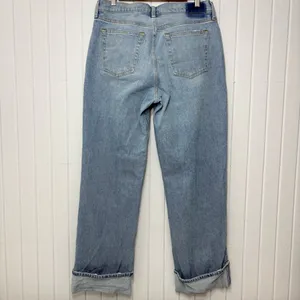 Abercrombie & Fitch The Baggy Low Rise Light Blue Jeans‎ Size 29/8R thumbnail 3