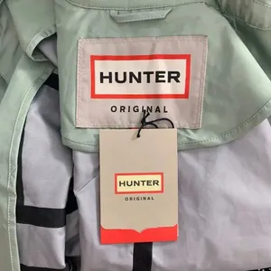 Hunter Boots Refined Waterproof Garden Jacket‎ Sz SMALL Sea Green $129 thumbnail 9