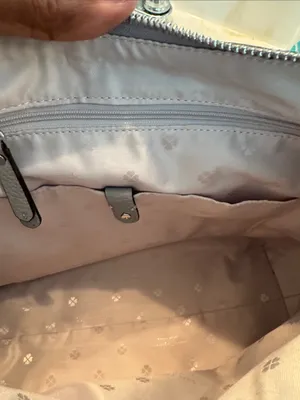 kate spade taupe pebbled leather shoulder bag thumbnail 8