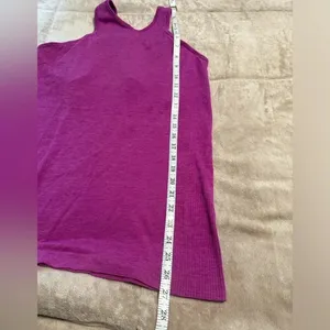 Lululemon Seamlessly Covered Tank Women’s Size 10 Purple Active Running Workout thumbnail 2