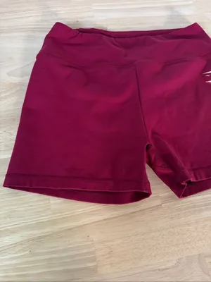 Gymshark Plum High-Rise Training Bike Shorts EUC thumbnail 2