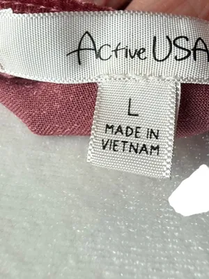 Active‎ USA Maroon Velvet Slip Dress Sz L thumbnail 7