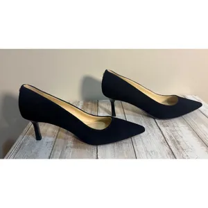 Nine West Kuna 9X9 Womens Black Suede Pointed Toe Pumps Size 6M‎ Comfort Heels thumbnail 7