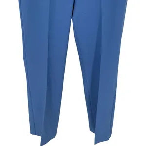 Ann Taylor Womens Jayne Straight Leg Trouser Pants Blue Size 4 Career Office thumbnail 11