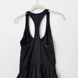 [Aerie] Offline Black Racerback Real Me Hot Stuff Romper Workout Casual Sz Large thumbnail 6