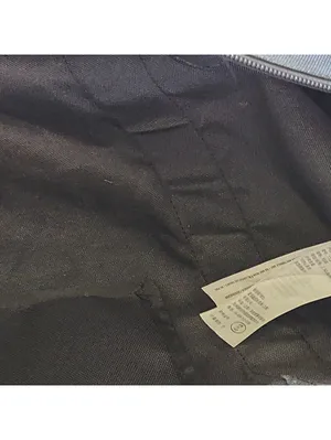 Abercrombie & Fitch Large Black Tote Shopping Travel Duffle Bag with Logo 20" thumbnail 6
