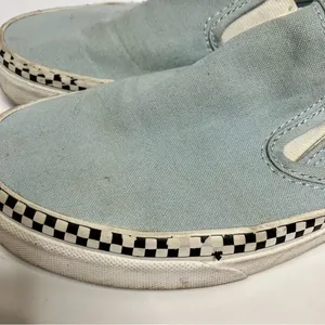 Vans low top trainers‎ sneakers light blue white thumbnail 9