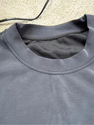 Lululemon Women’s Softstreme Perfectly Oversized Cropped Crew in Gray Black 4 thumbnail 12
