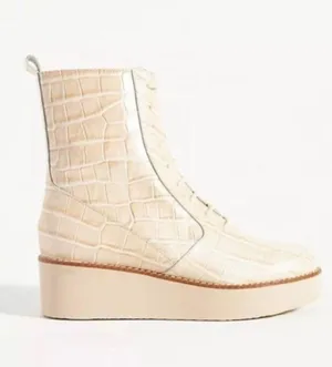 NWT NIB  lace up boots thumbnail 1