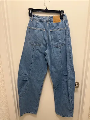 ALIGNE Courage Barrel Jeans Blue Size 26 thumbnail 4