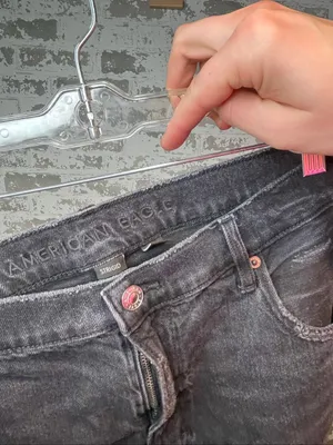 American Eagle | women black distressed relaxed short thumbnail 9