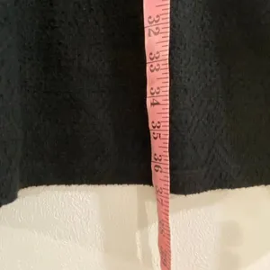 Madewell Black Side Tie Sweater Tunic Dress XL Minimalist Cozy thumbnail 6