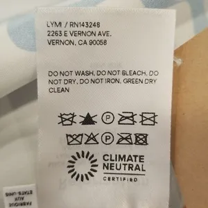 💕REFORMATION💕 Joanne Silk Dress ~ Hyperion Blue Print 10 NWOT thumbnail 15