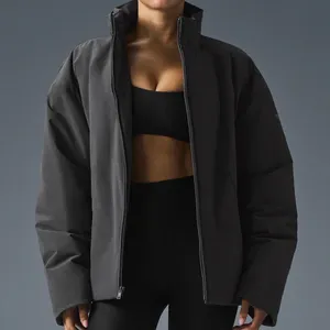 Alo Yoga Stretch Woven Notable Jacket Anthracite M thumbnail 1