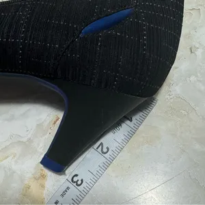 Betabrand On Your Mark Cut-Out‎ Heels Comfort Black/Blue Sz 8.5 Workwear Office thumbnail 11
