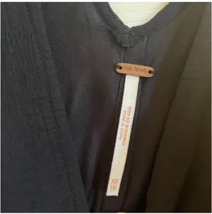 Free People Mini Dress Black thumbnail 5